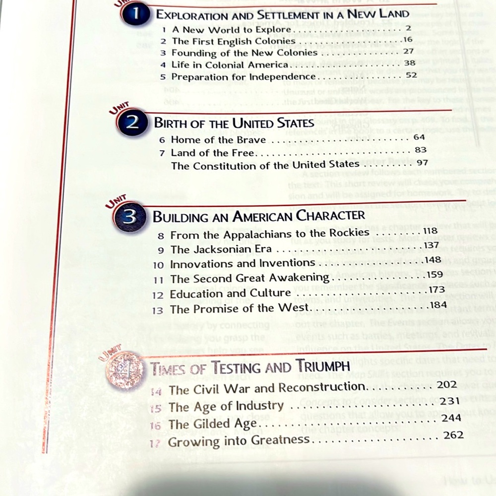 Abeka America Land I Love in Christian Perspective 3rd Edition - Picture 3 of 3